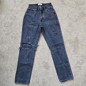Abercrombie & Fitch High-Rise 'The Dad' Jeans Curve Love 26 / 2R